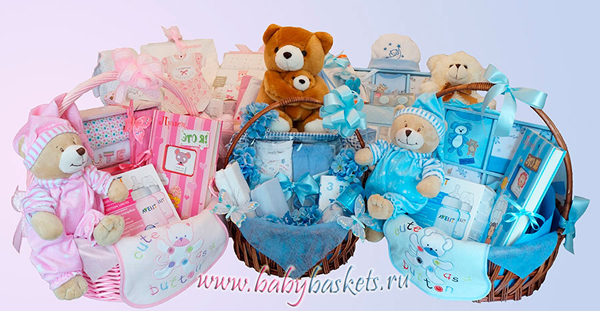 Добро пожаловать в интернет-магазин подарочных корзин для новорожденных BabyBaskets.ru